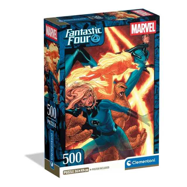 clementoni-fantastic-four-puzzle-500-pi-ces-49-x-36-cm image 1