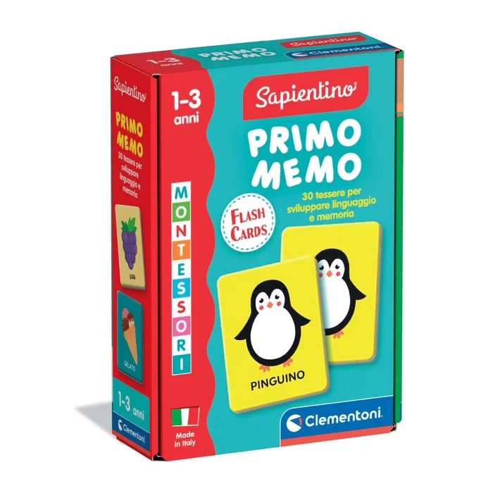 clementoni-sapientino-montessori-flashcards-primo-memo-30-cartes image 1