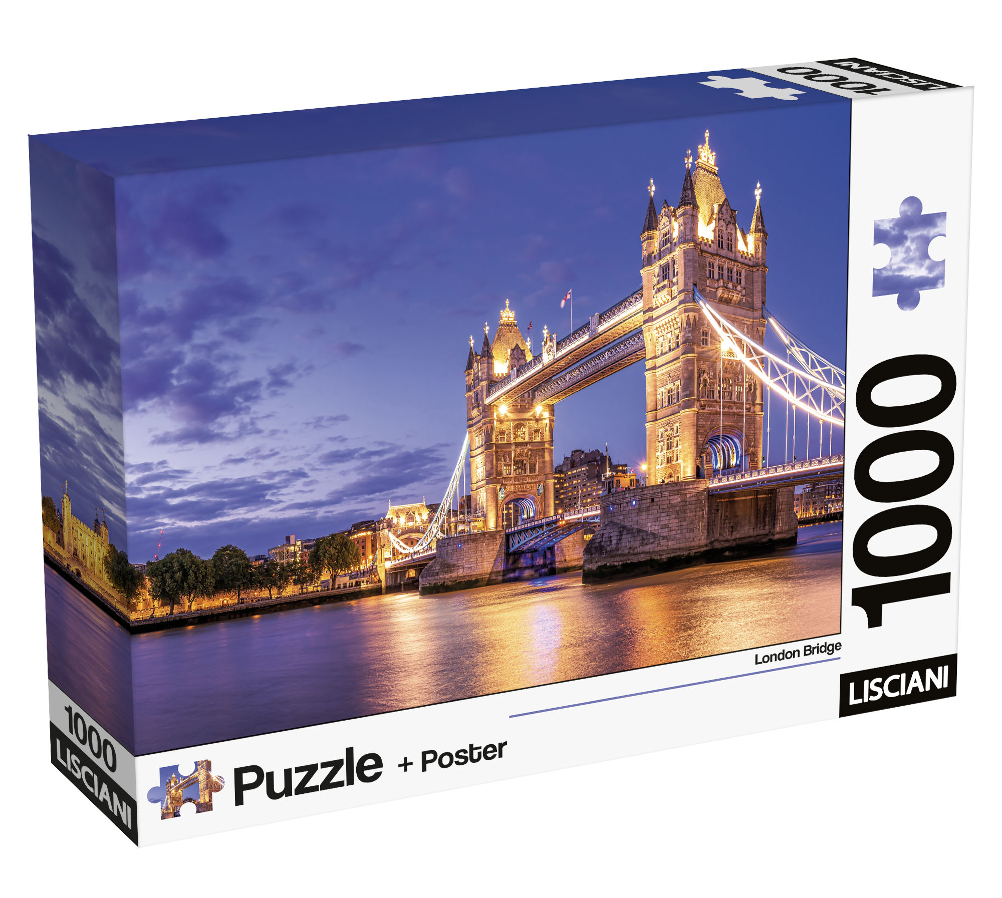 lisciani-puzzle-poster-london-1000-pi-ces image 1