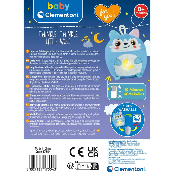 clementoni-baby-clementoni-twinkle-twinkle-little-wolf-veilleuse-peluche-musical image 7