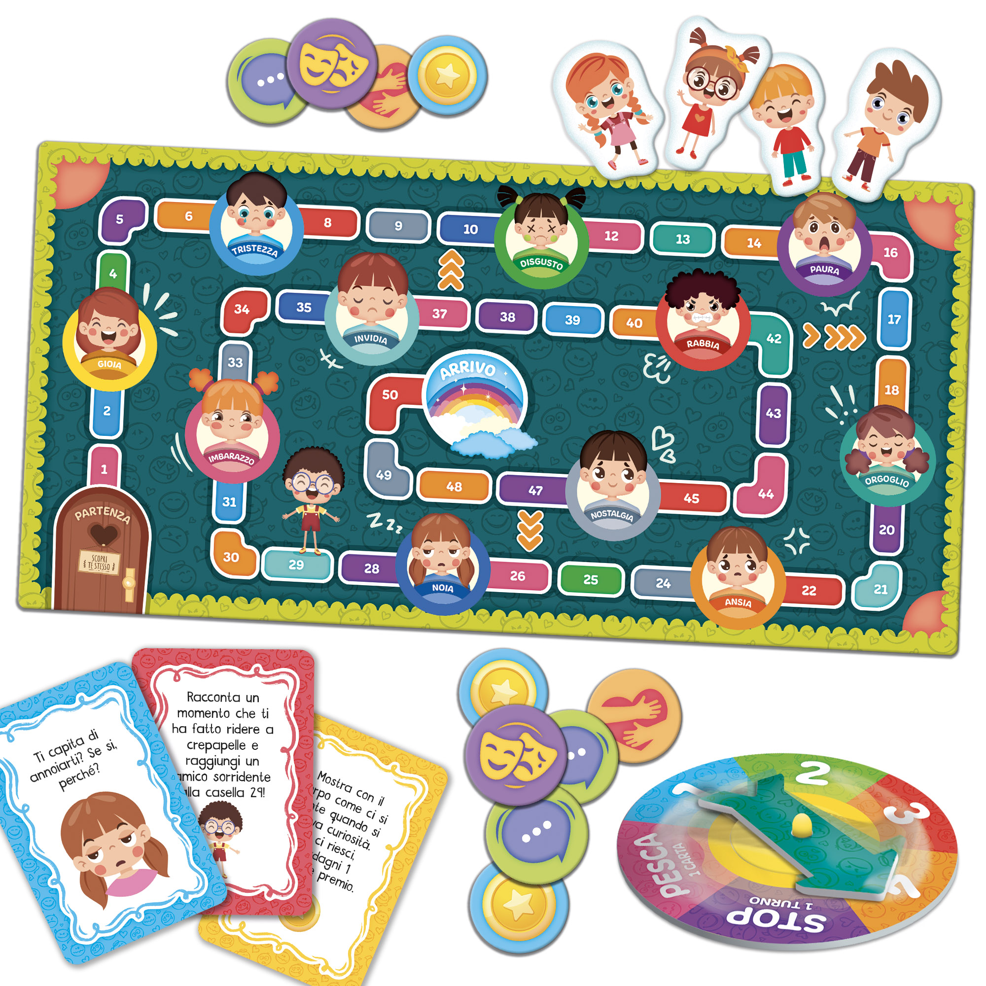 lisciani-giocare-educare-montessori-le-jeu-des-motions image 2