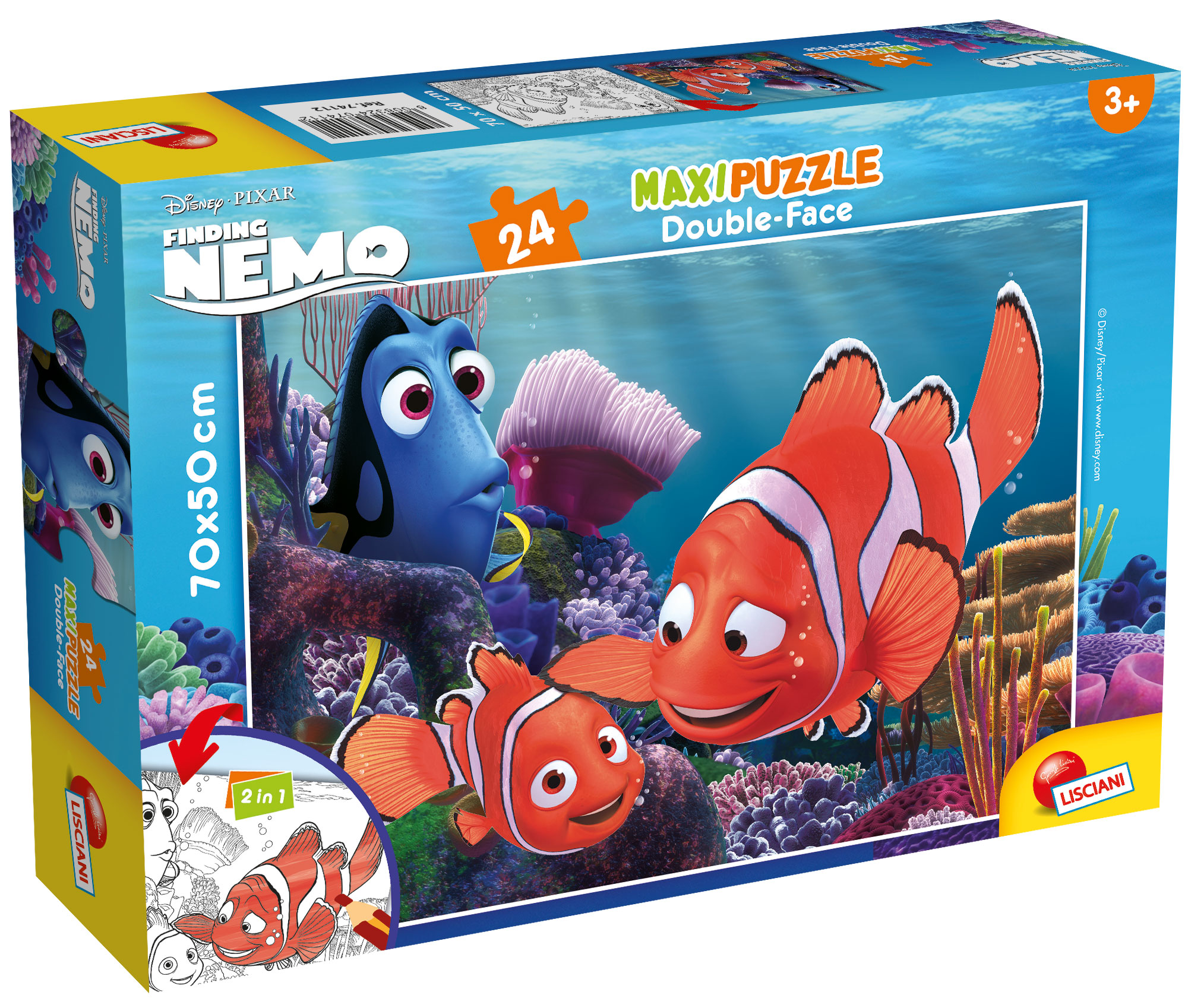 lisciani-disney-puzzle-df-maxi-floor-24-nemo image 1