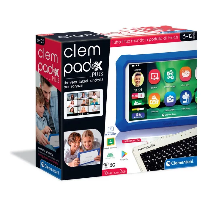 clementoni-clempad-x-plus-tablette-enfant-android-6-ans-et-plus image 1