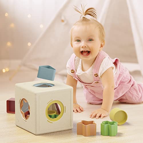 quercetti-80240-kub-shape-play-bio-trieur-de-formes-cube-premier-ge image 6