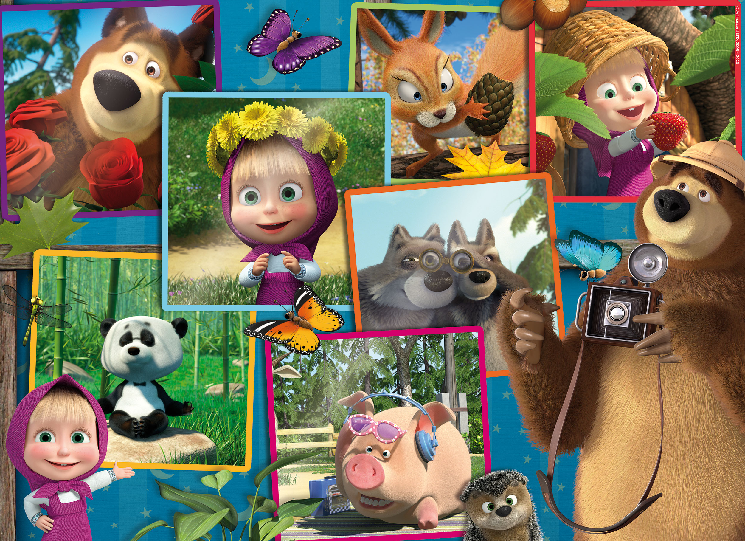lisciani-masha-puzzle-df-maxifloor-35-masha-et-michka image 2