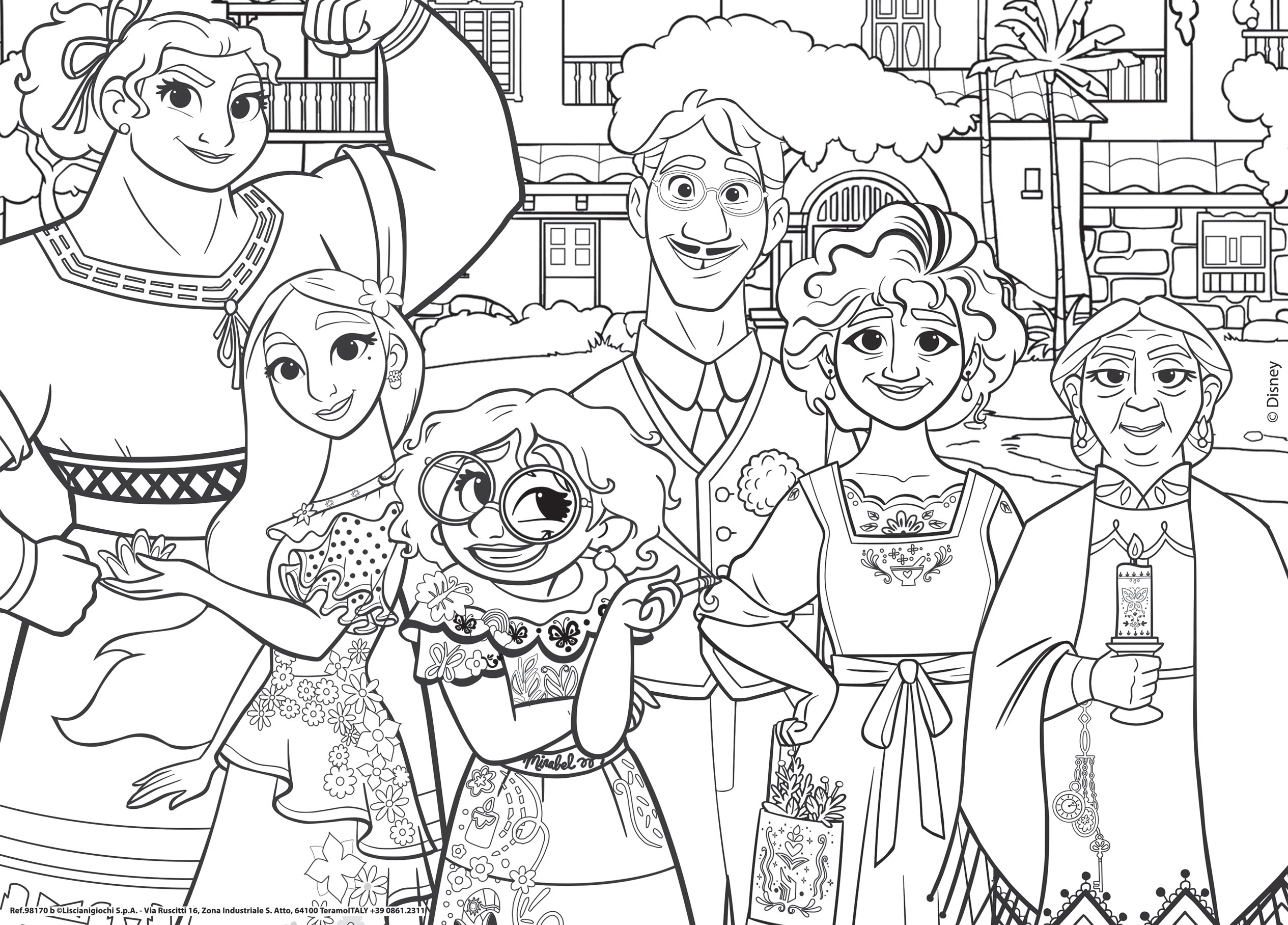 lisciani-disney-puzzle-maxifloor-4-x-48-encanto image 7
