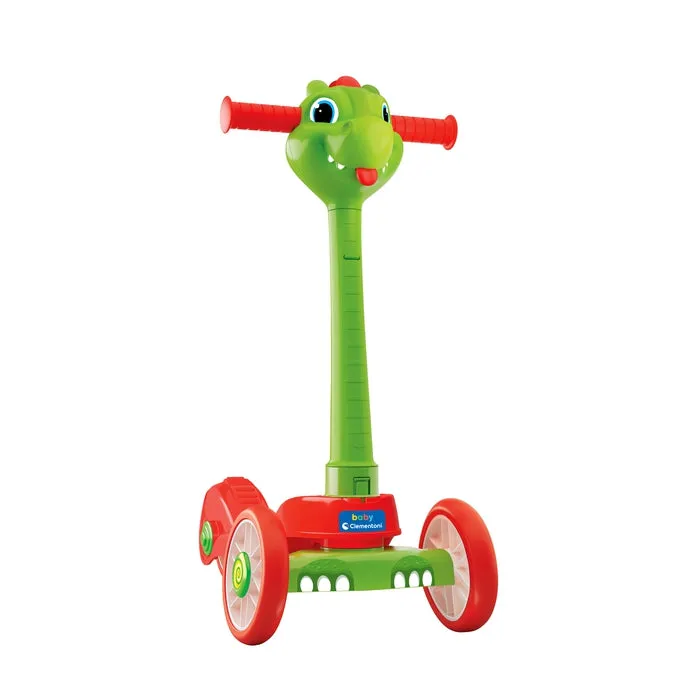 clementoni-baby-dragon-push-scooter-trottinette-3-roues image 1