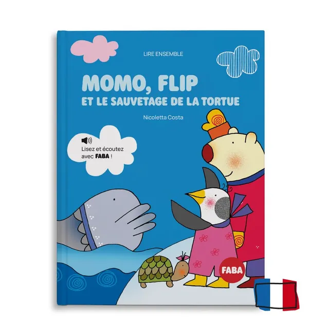 faba-momo-flip-et-le-sauvetage-de-la-tortue-livre-livre-audio image 1