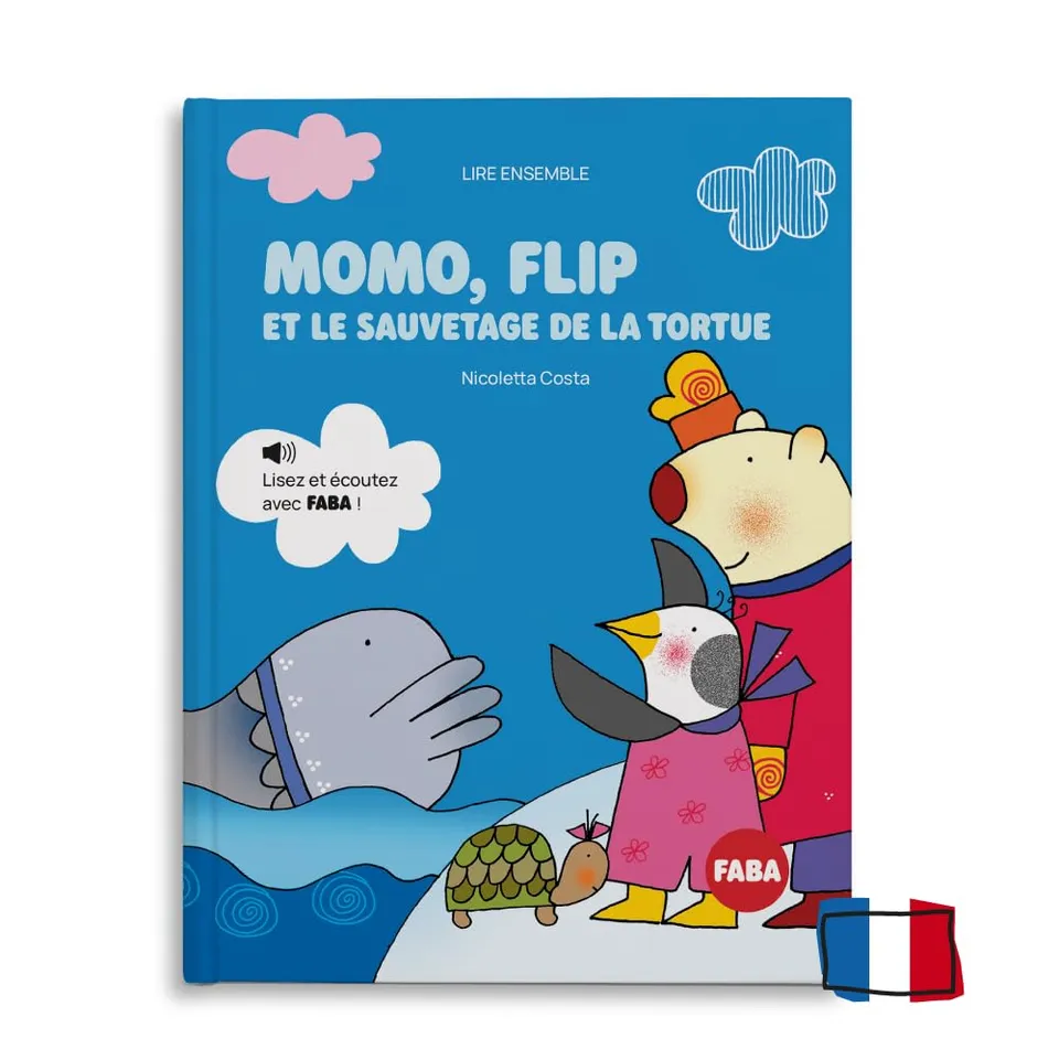 faba-momo-flip-et-le-sauvetage-de-la-tortue-livre-livre-audio image 1
