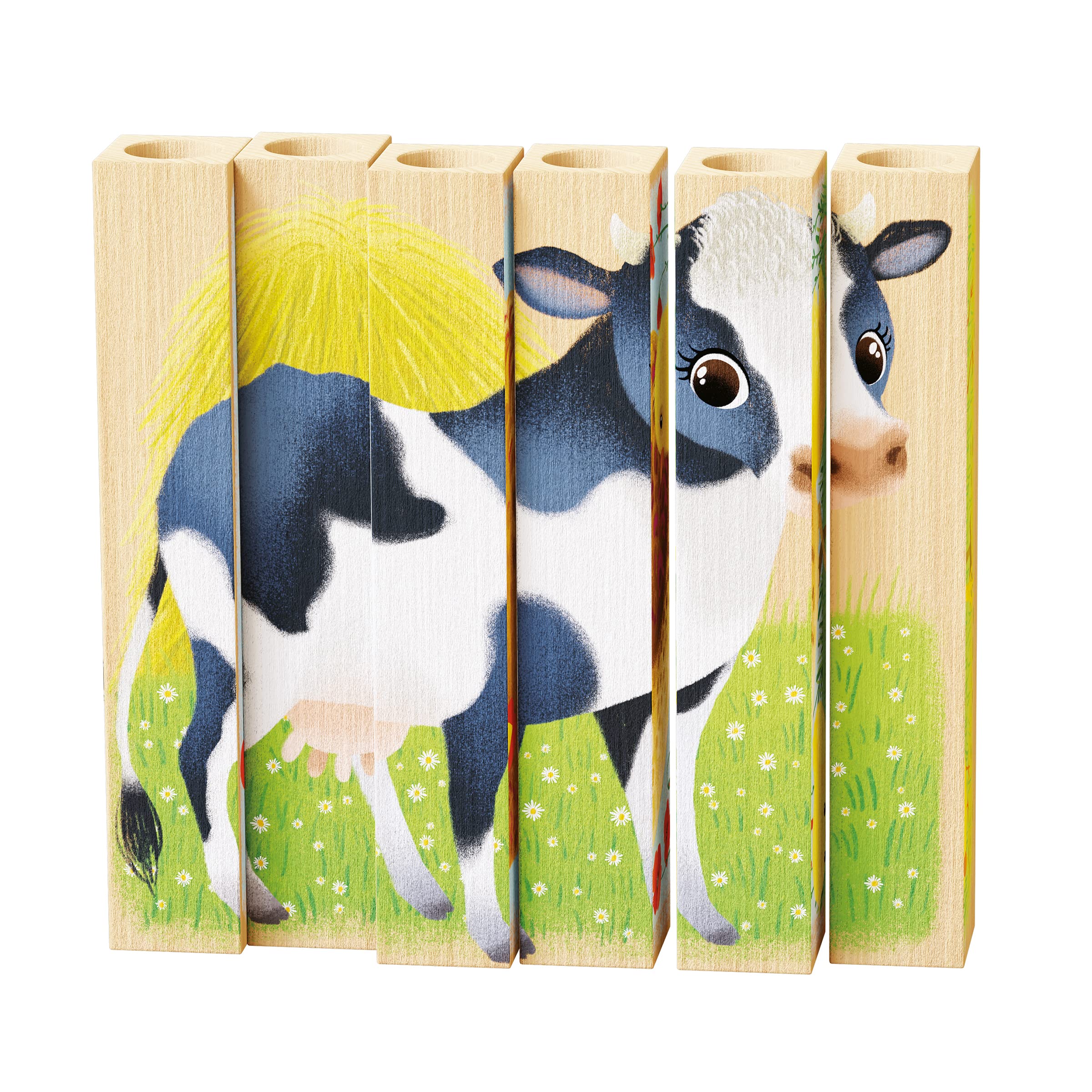 quercetti-80712-four-puzzle-play-bio-animaux-de-la-ferme image 2