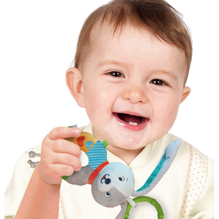 clementoni-baby-lovely-bunny-soft-rattle-doudou-hochet-lapin-0-mois image 2