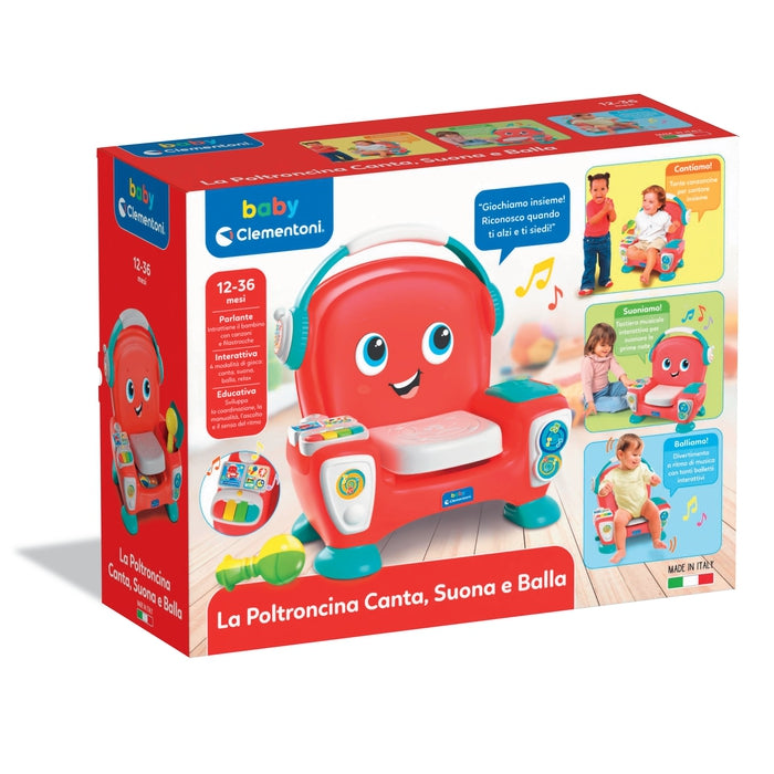 baby-clementoni-fauteuil-musical-canta-suona-e-balla image 2
