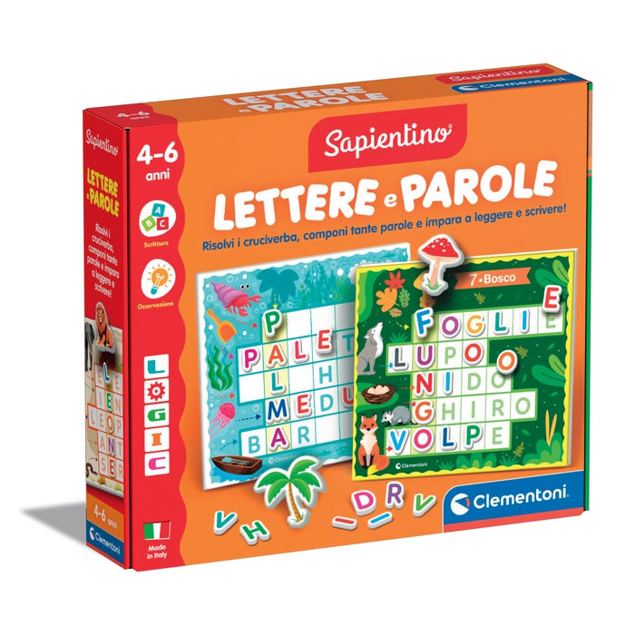 clementoni-sapientino-logic-lettere-e-parole-jeu-lettres-et-mots-4-6-ans image 1