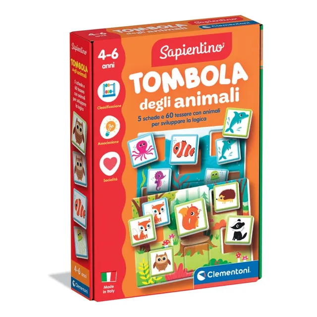 clementoni-sapientino-tombola-des-animaux-60-cartes image 1