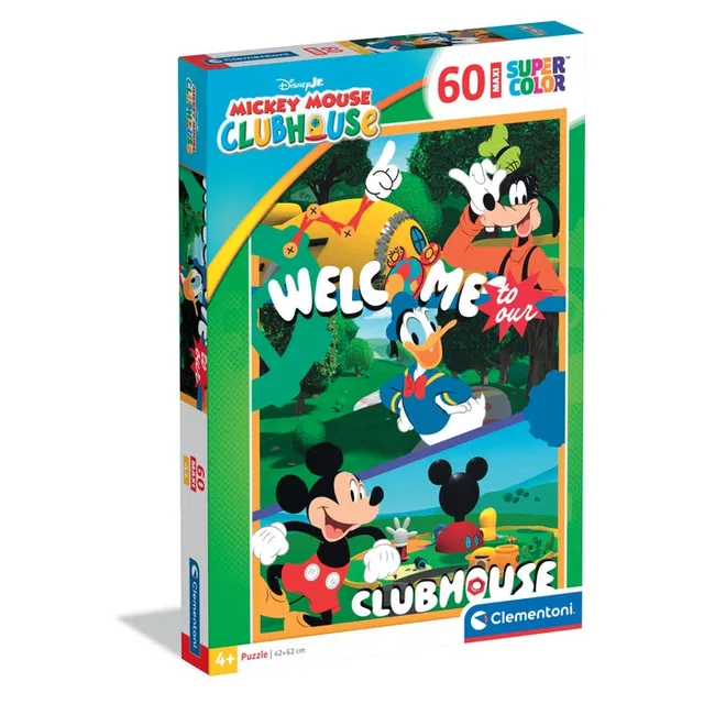 clementoni-mickey-mouse-puzzle-enfant-60-maxi-pi-ces-62x42-cm image 1