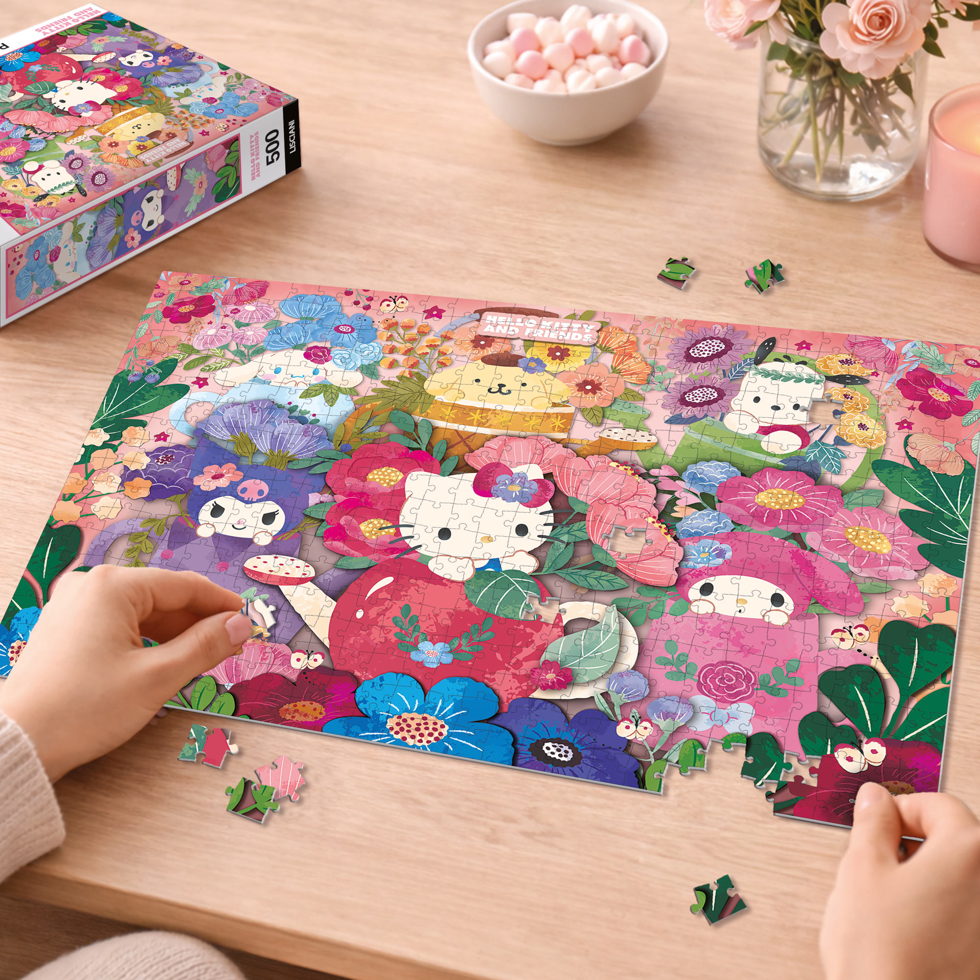 lisciani-hello-kitty-and-friends-puzzle-500-pi-ces image 5