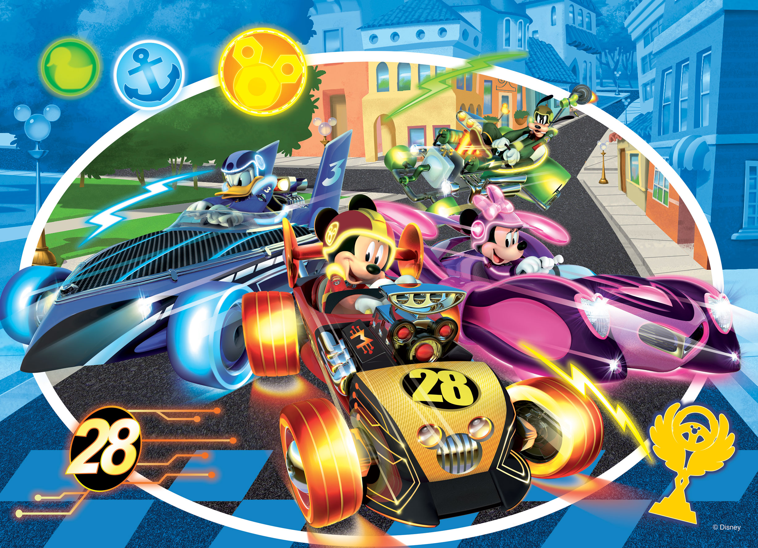 lisciani-disney-mickey-puzzle-maxi-floor-24-double-face image 2