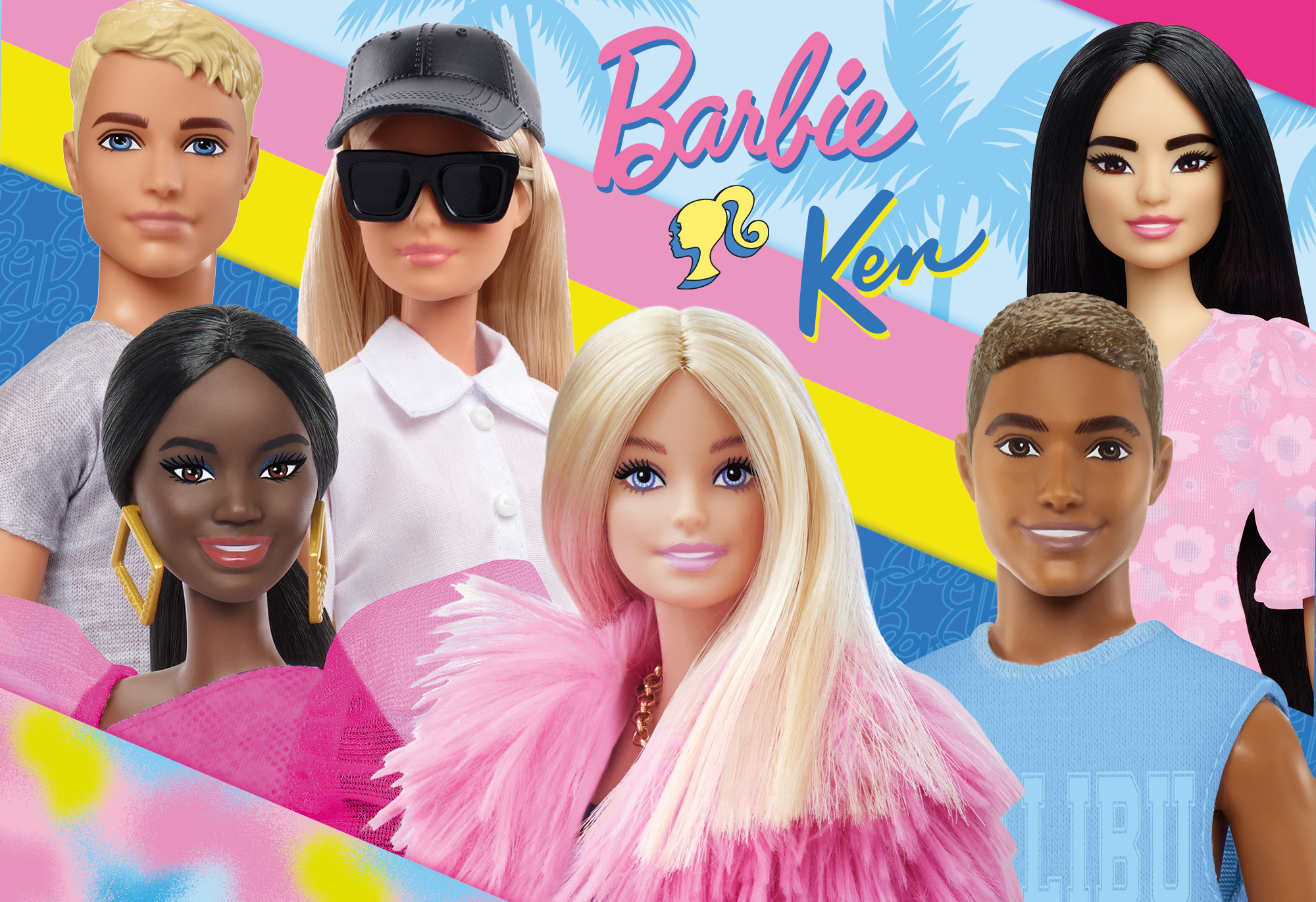 lisciani-barbie-puzzle-maxifloor-2-x-60-puzzle-double-face-colorier image 3