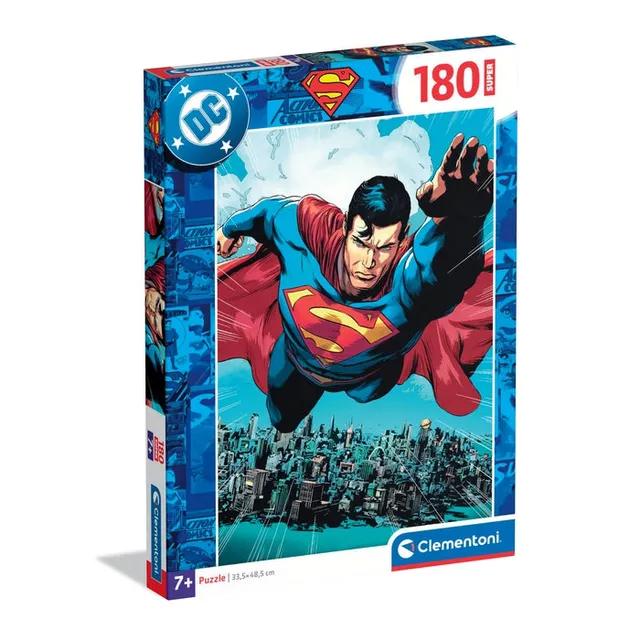 clementoni-superman-180-pi-ces-puzzle-enfant-48-5-x-33-5-cm image 1
