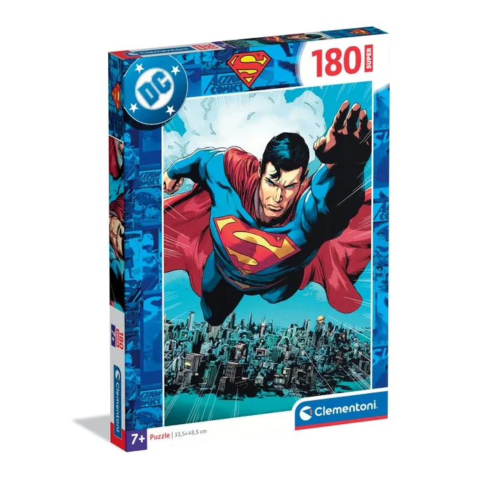 clementoni-superman-180-pi-ces-puzzle-enfant-48-5-x-33-5-cm image 1
