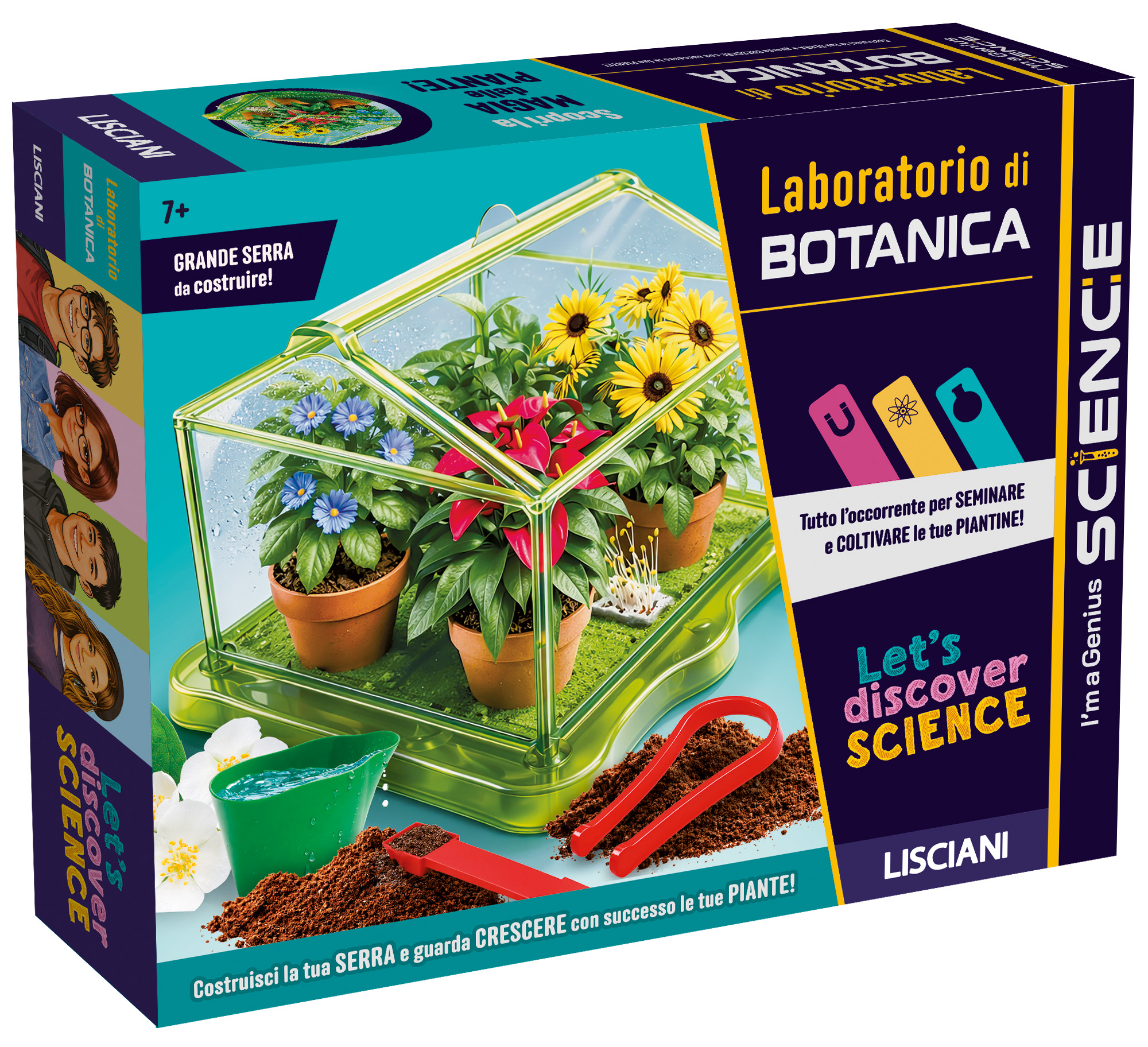 lisciani-i-m-a-genius-laboratoire-de-botanique-serre-scientifique-enfant image 1