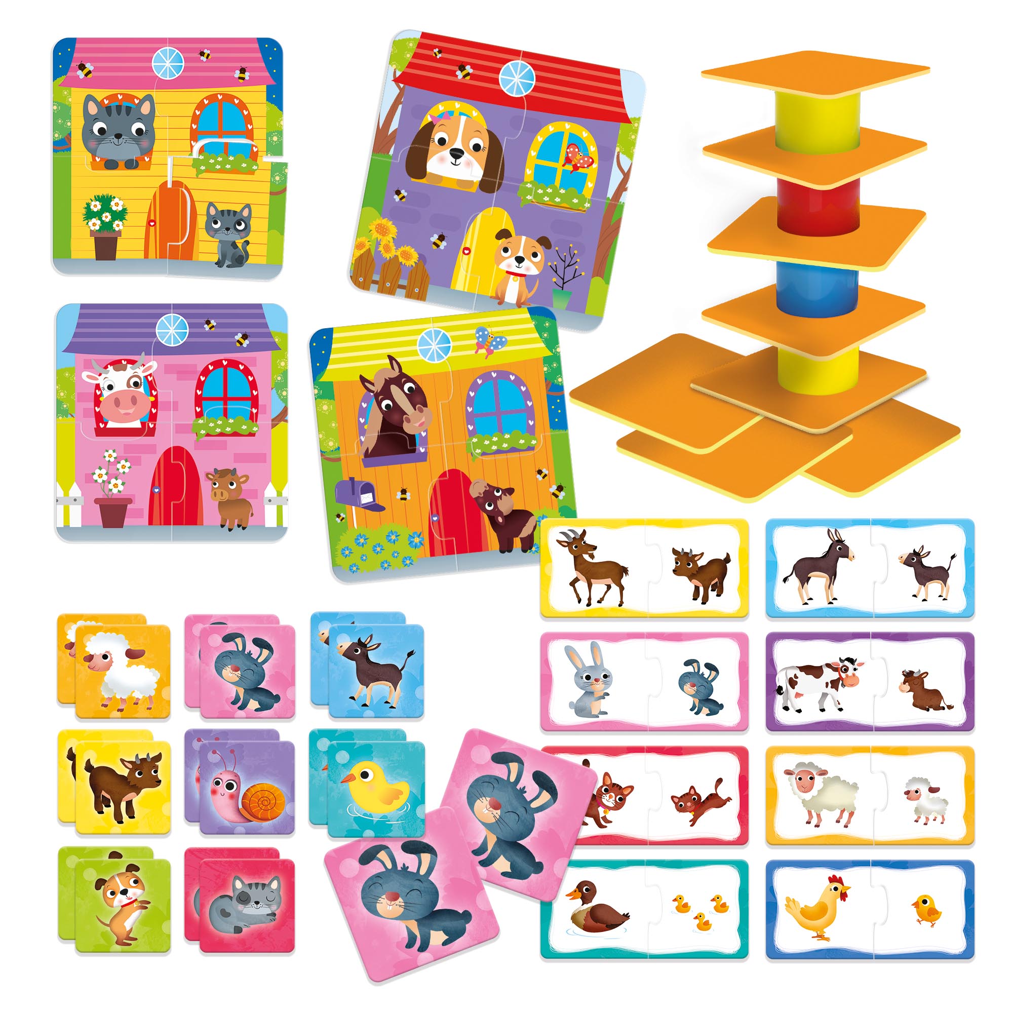 lisciani-carotina-baby-4-en-1-kit-4-premiers-jeux-b-b image 2