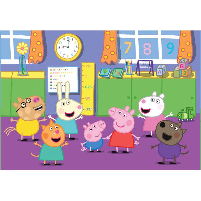 clementoni-peppa-pig-2-x-60-pieces-puzzles-enfant-27-x-19-cm-4-6-ans image 3