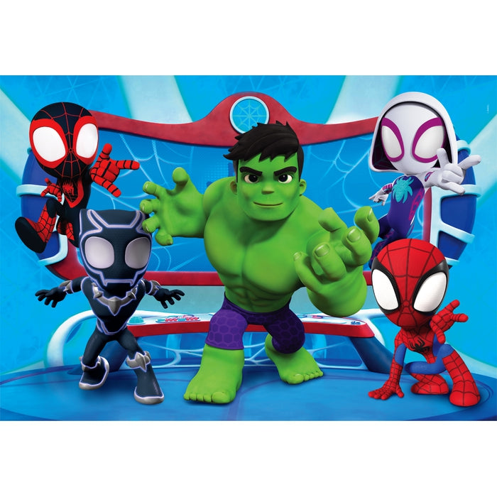 clementoni-spidey-and-his-amazing-friends-puzzle-enfants-60-pi-ces-33-5x23-5-cm image 2