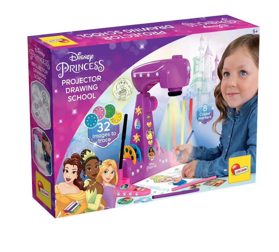 lisciani-princess-projector-drawing-school-projecteur-de-dessin-led image 1