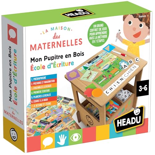 headu-pupitre-en-bois-cole-d-criture-m-thode-7-tapes-3-6-ans image 5