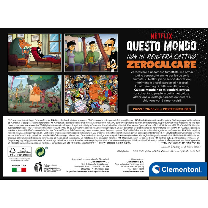 clementoni-zerocalcare-puzzle-1000-pi-ces-70x50-cm image 8