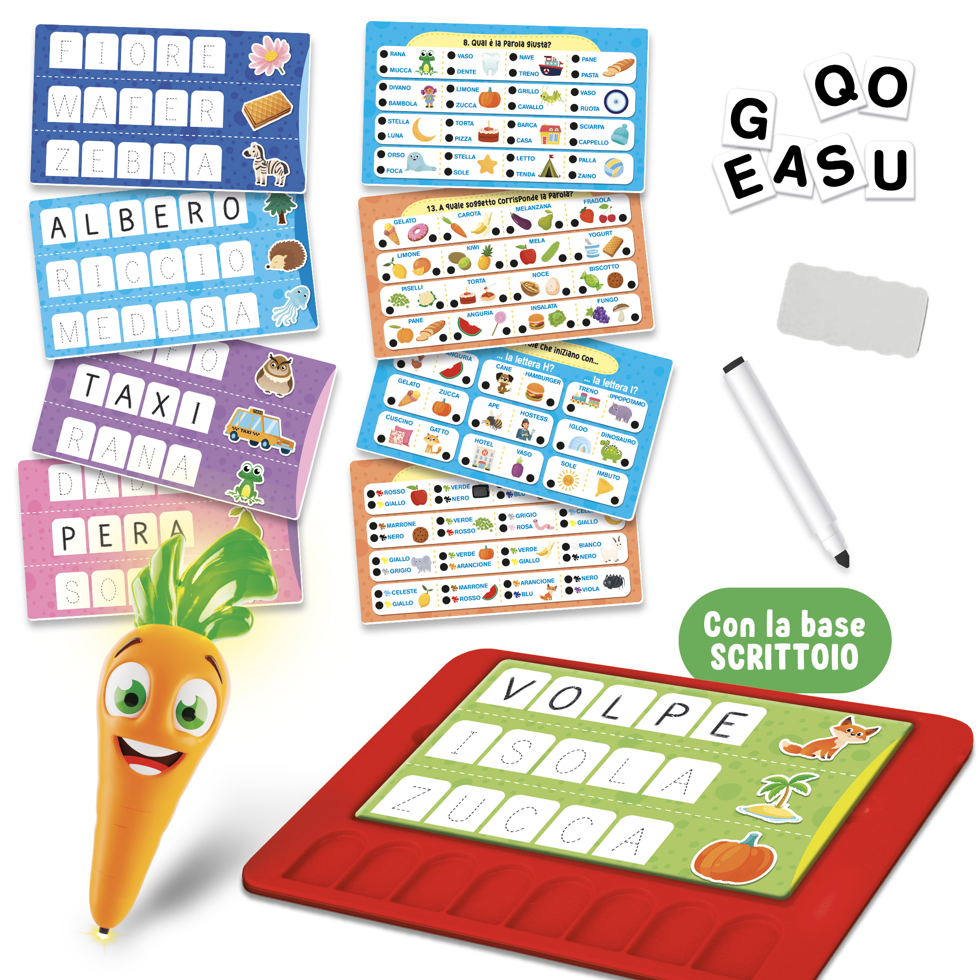 lisciani-carotina-penna-parlante-vocabolario-dei-bambini-console-ducative image 2