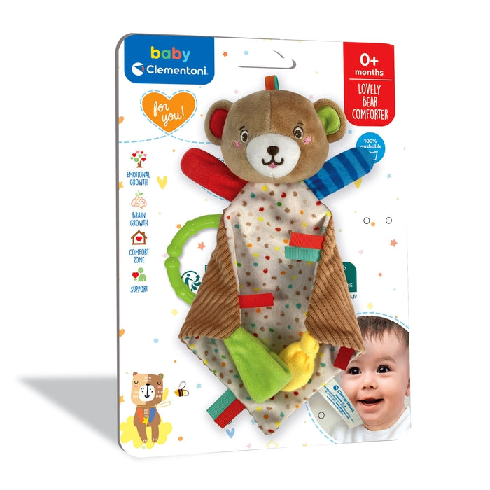 baby-clementoni-lovely-bear-doudou-comforter image 2