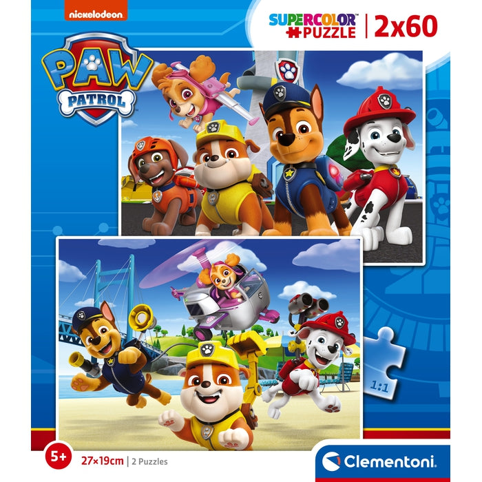 clementoni-paw-patrol-puzzle-enfant-2-x-60-pi-ces image 5