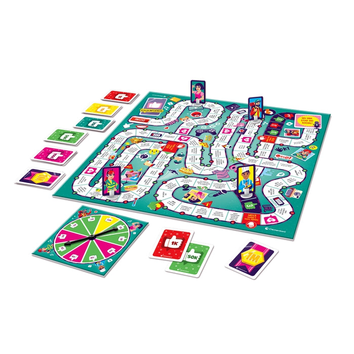 clementoni-party-game-vita-da-influencer-jeu-d-ambiance-7-9-ans image 2