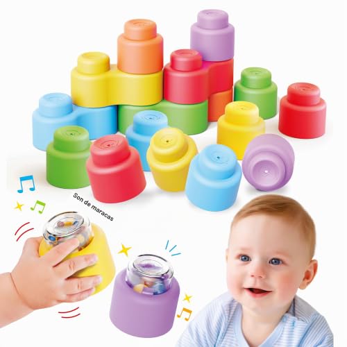 quercetti-4145-momy-soft-happy-sound-blocs-souples-18-pcs image 8
