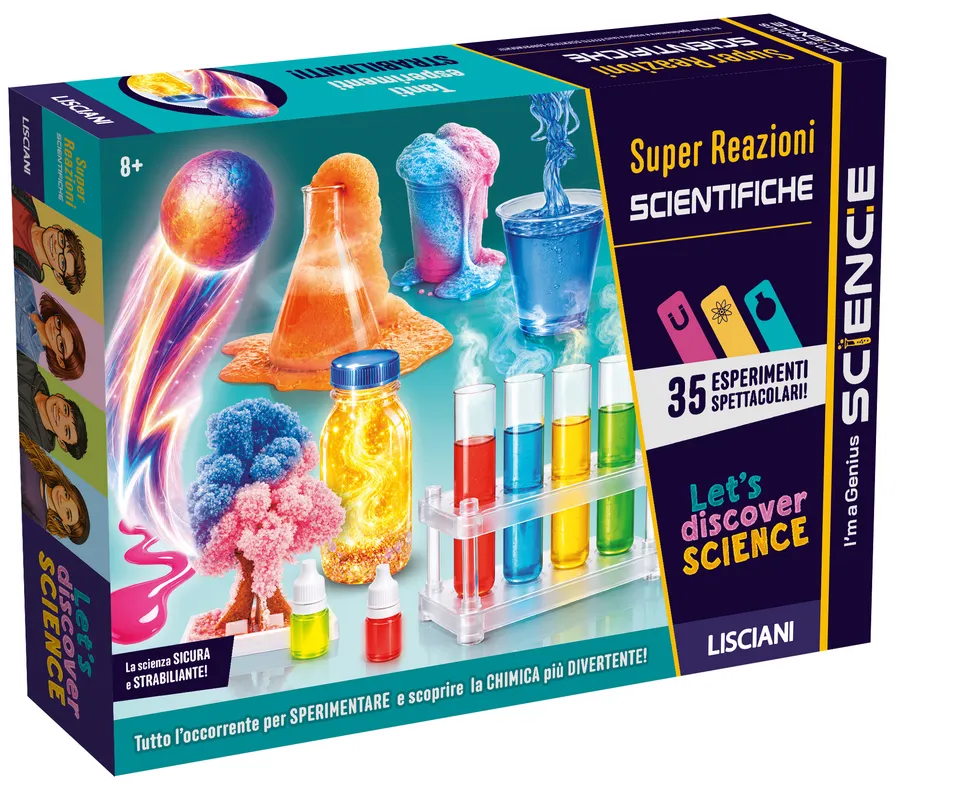 lisciani-i-m-a-genius-super-r-actions-scientifiques-kit-40-exp-riences image 1