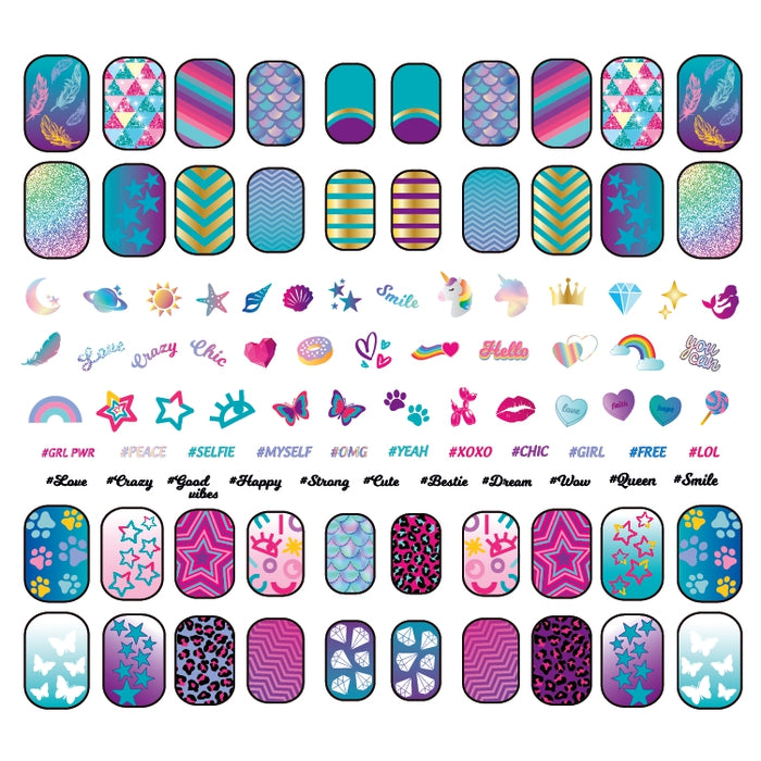 crazy-chic-clementoni-shiny-nails-kit-nail-art-fluo image 3
