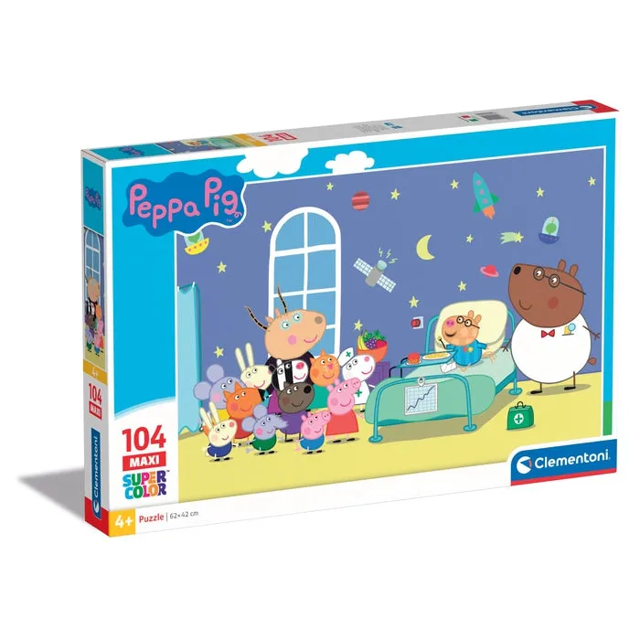 clementoni-peppa-pig-puzzle-104-maxi-pi-ces-62-x-42-cm image 1