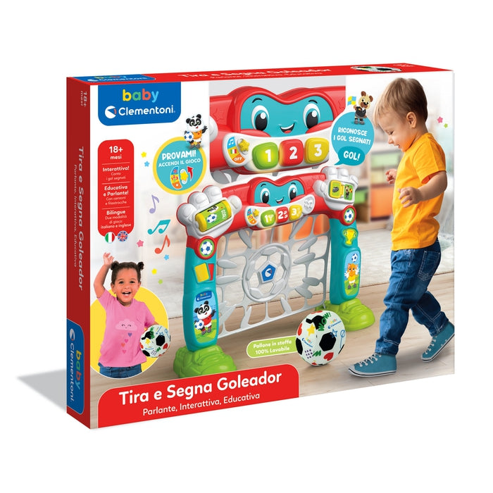 baby-clementoni-tira-e-segna-goleador-but-de-foot-interactif image 2
