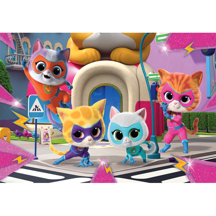 clementoni-superkitties-2-puzzles-20-pi-ces-27-x-19-cm image 2
