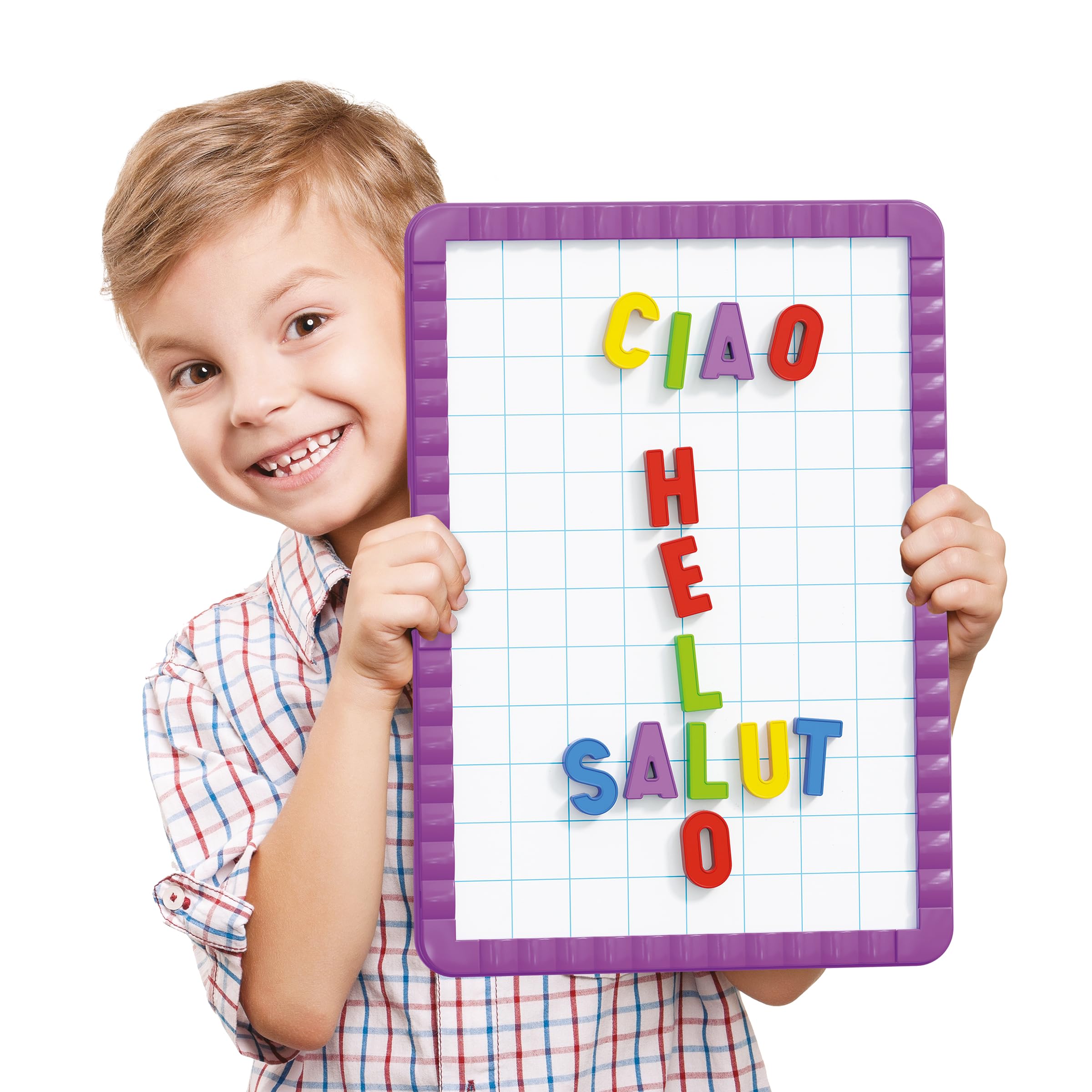quercetti-5181-tableau-magn-tique-letters-tableau-blanc-avec-48-lettres-magn-tiq image 4