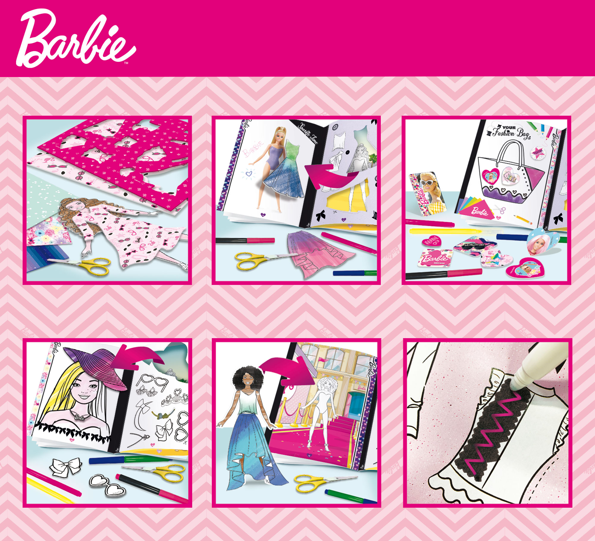 lisciani-barbie-fashion-school-create-your-style image 3