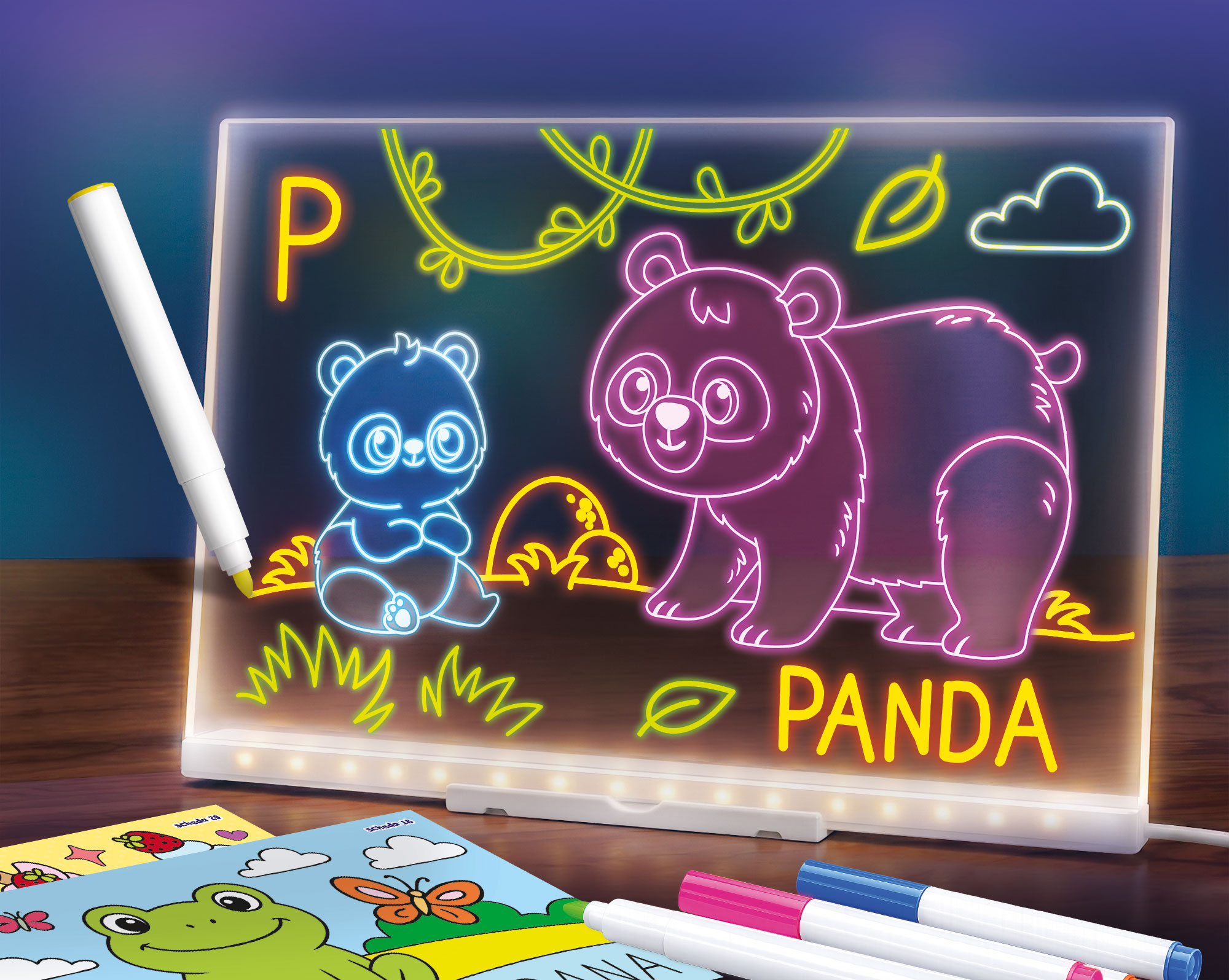 lisciani-carotina-luminous-pad-tablette-lumineuse-ducative image 2