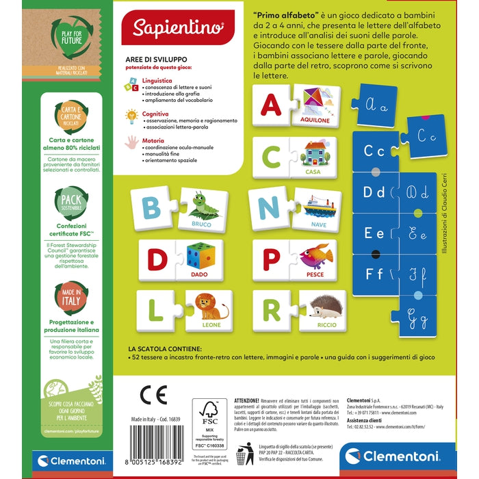 clementoni-sapientino-primo-alfabeto-jeu-ducatif-52-cartes image 7
