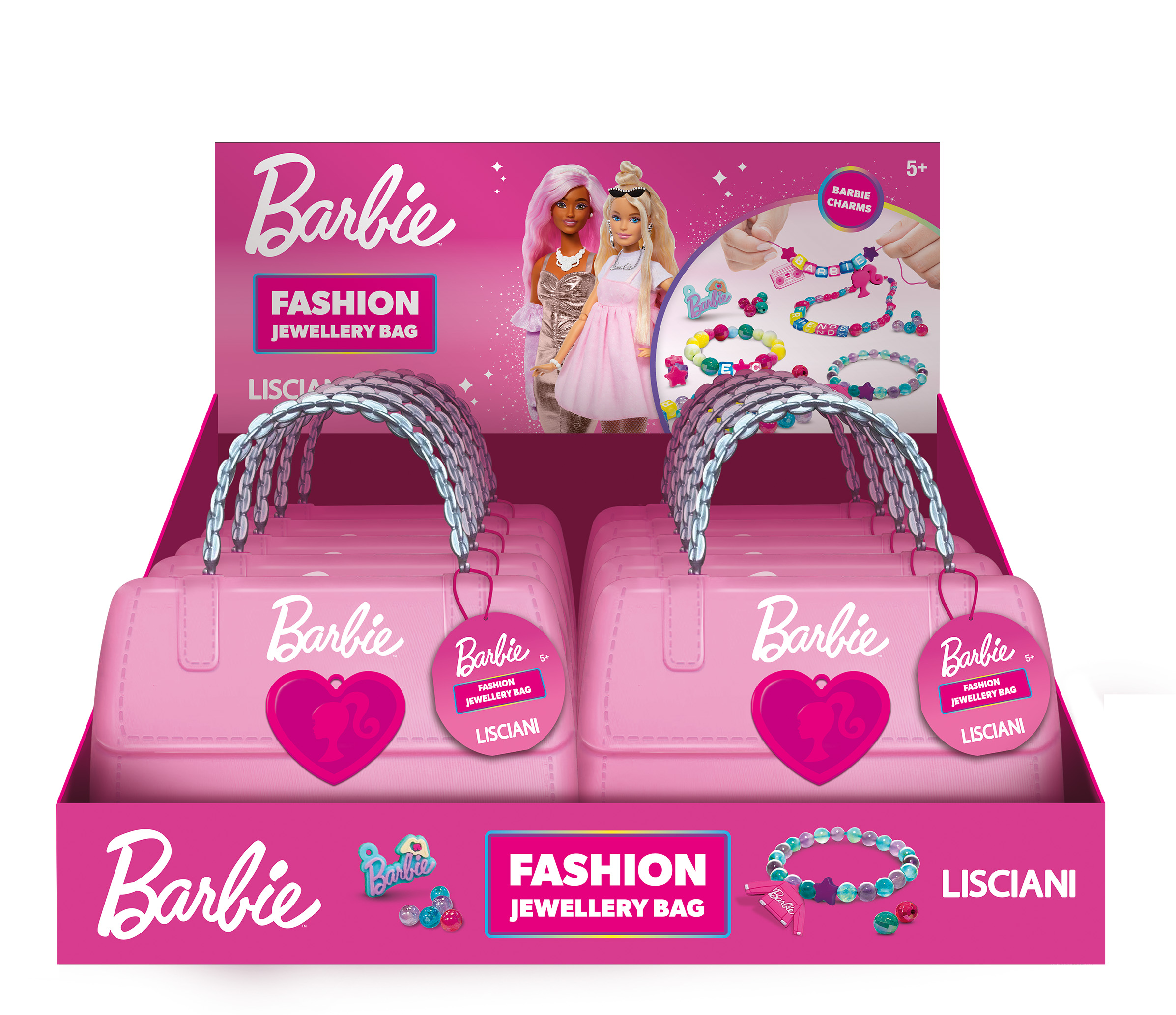 lisciani-barbie-fashion-jewellery-bag-sac-cr-atif-bijoux image 2