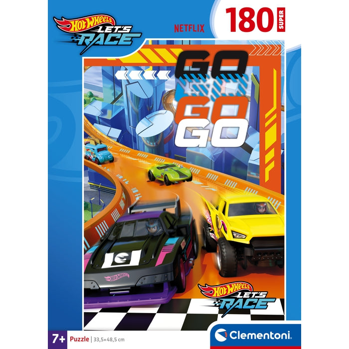 clementoni-hot-wheels-puzzle-enfant-180-pi-ces image 4