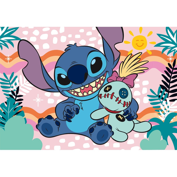 clementoni-puzzle-enfant-stitch-60-pi-ces-33-5-x-23-5-cm image 2