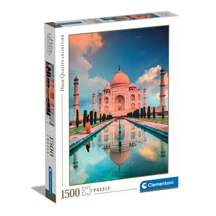 clementoni-collection-puzzle-1500-pi-ces-taj-mahal image 1