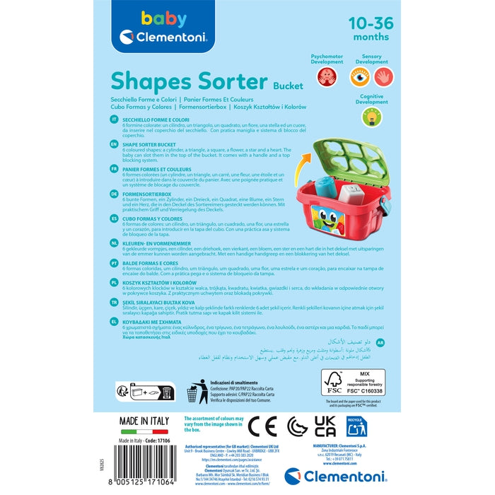 clementoni-baby-clementoni-seau-trieur-de-formes-6-formes image 5